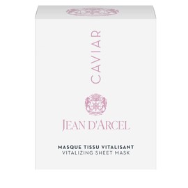 JEAN D'ARCEL - Caviar masque tissu vitalisante - anti-ageing care mask - improves skin elasticity - 5 x 20 ml
