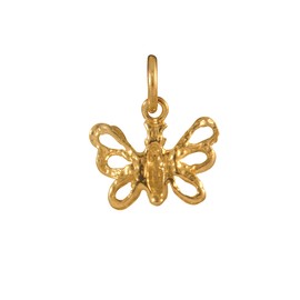 jewellerybox 9ct Gold Butterfly Charm