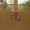 Newest 4 Digit Combination Padlock, Resettable Padlock with Steel Cable