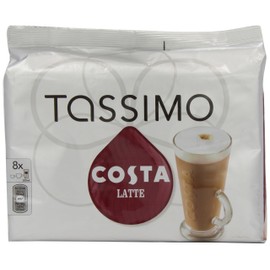 Tassimo Costa Latte 8x T-Discs