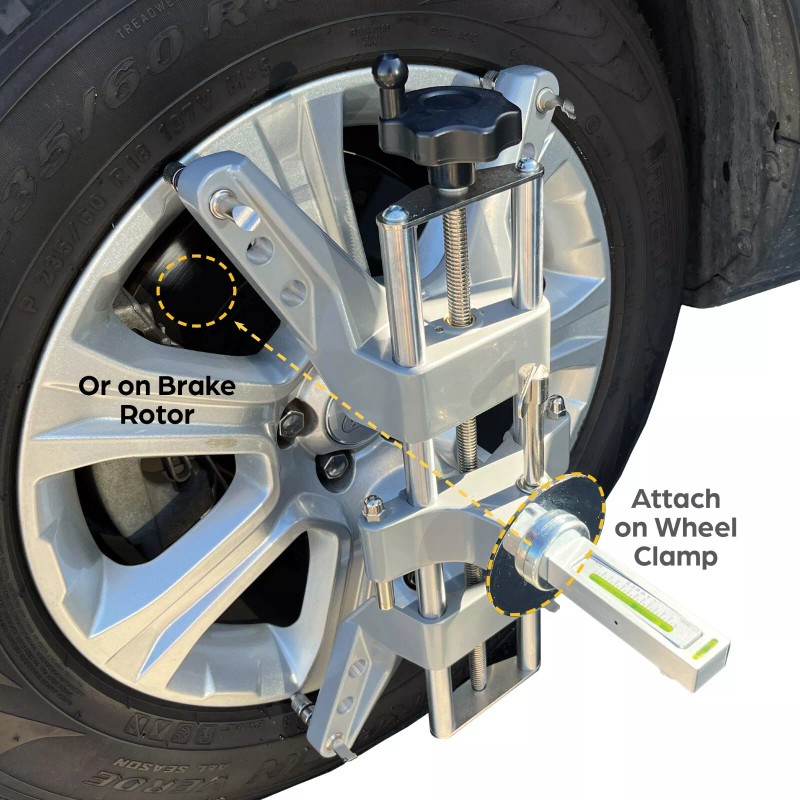 AUTOSOLO Magnetic Camber & Caster Gauge for Wheel Alignment