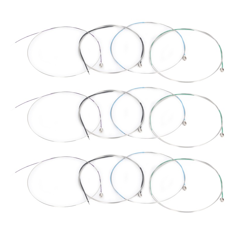 12Pcs Violin String Copper Alloy Professional Violin String Replacement for