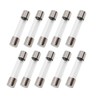 Compstudio 20Pcs 0.3A Fast Blow Fuse 250V Glass Fuse (1/4"