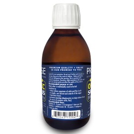 Promise Organic SAMBUCUS Black Elderberry, Relieve symptoms of colds and flu’s, 6000 mg, Made in Canada (300ml)