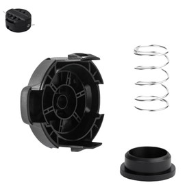 Kaberalty DWO1DT995 Replacement Trimmer Head Cap+Spring+Base Compatible with Dewalt DCST920 DCST970 DCST922 DCST990 DCST925 DCST991 String Trimmer (1+1+1)