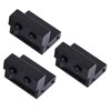 CORHAD Barn Door Stopper for Track 3pcs Sliding Door Limiter