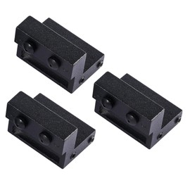 CORHAD Barn Door Stopper for Track 3pcs Sliding Door Limiter Bumper Made of Carbon Steel Anti-corrosion