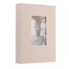 uxcell Small Photo Album, 5x7 Inch Linen Cover Pockets Photo