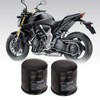 2 Pcs Motorcycle Oil Filter 15410 MFJ D01 Engine Diesel