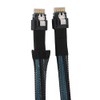 Cabledeconn Slim SAS 38pin SFF-8654 to SFF-8654 Server HDD Data