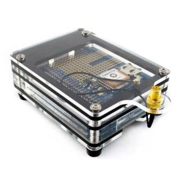 C4Labs Zebra Adafruit GPS HAT Case for Raspberry Pi 4B, 3B+, Pi 3, B+, or Pi 2