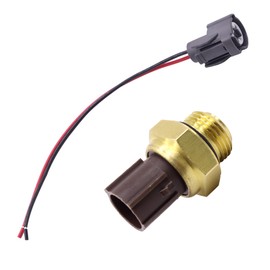 HiSport Water Temperature Sensor Switch with Connector Pigtail Harness 37760-P00-003 with Connector Pigtail Harness Compatible with Honda Odyssey CR-V Civic Acura Replaces 37870-PJ7-003 37760-PHM-004A