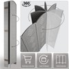 Rose Home Fashion Room Divider Privacy Screen 15.7" Room Dividers