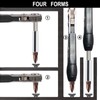 BAKESHU Mini Ratchet Screwdriver Set, Right Angle Screwdriver 1/4 inch,Short