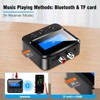 Bluetooth 5.3 Receiver Transmitter, Wireless Audio Adapter 2-in-1 Bluetooth Transmitter