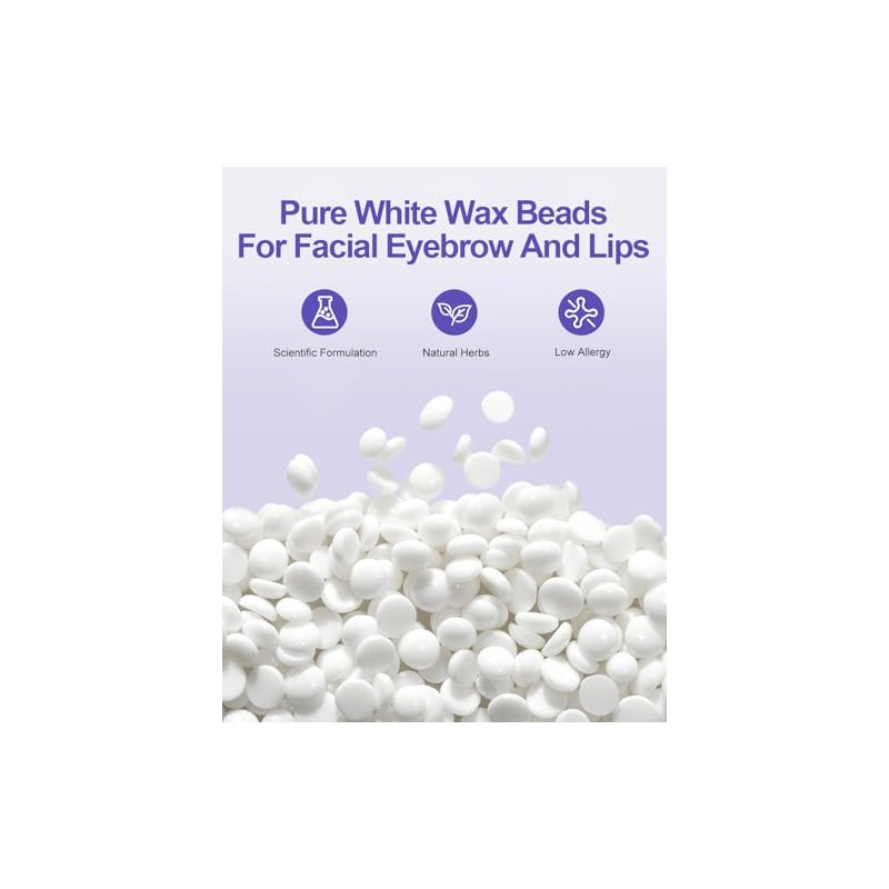 Complete Face Waxing Kit with Mini Wax Pot for Women