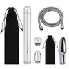 Metal Nozzle Clean Shower Head, 2 Shower Heads 3 Aluminum