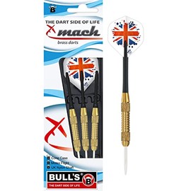 Bulls Mach Steel Dart, Unisex, Mach Steel Dart, Gold