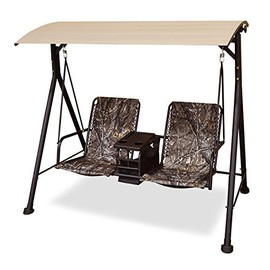 Garden Winds Replacement Canopy for RUS487W, RUS487W-WM, 553199182 2 Seat Bungee Swing – 71’’L x 44’’W