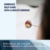 MJW 2pc Dental Mirror for Teeth Care, Lash Extensions &