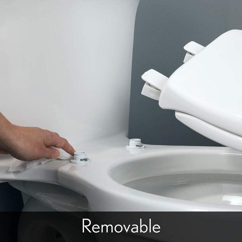 MAYFAIR 841EC 006 Cameron Toilet Seat will Never Loosen and