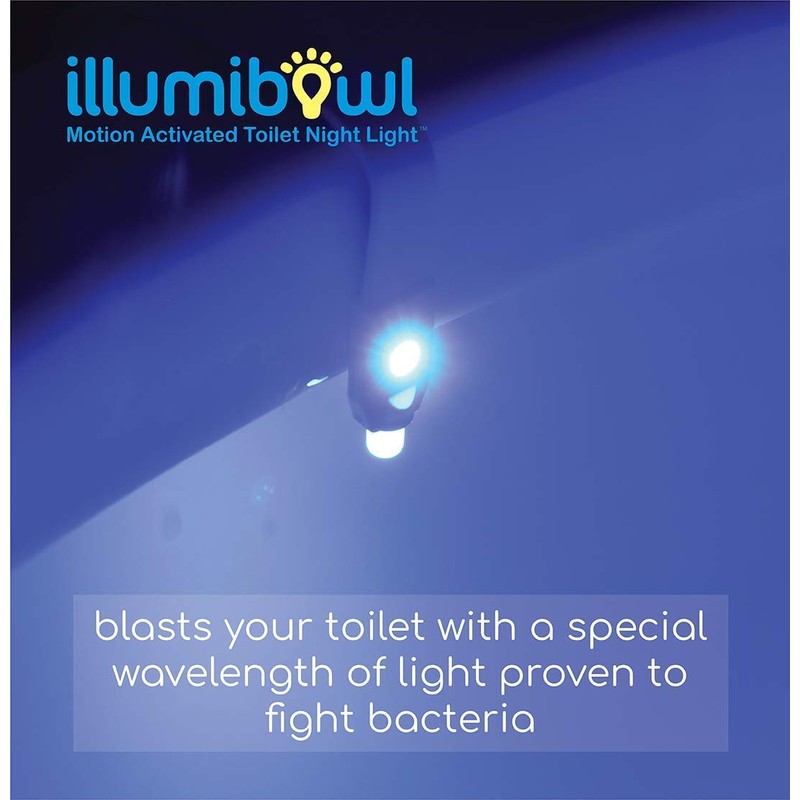 IllumiBowl Toilet Night Light (As Seen On Shark Tank) Motion