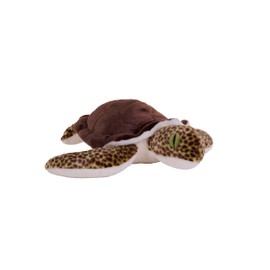 Wild Republic Cuddlekins Eco Green Sea Turtle, Stuffed Animal, 12 Inches, Plush Toy, Fill is Spun Recycled Water Bottles, Eco Friendly