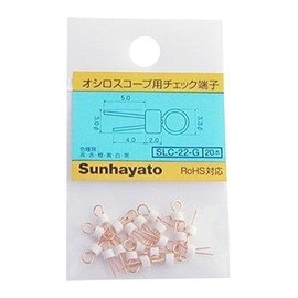 Sanhayato SLC-22-GW Check Terminal for Oscilloprobe White