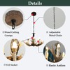 Skyblaze Rustic Antlers Chandelier 6-Light Deer Farmhouse Chandelier