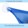 2 PCS Bath Toy Organizer Mesh Storage Bag，Creative triangular bathtub