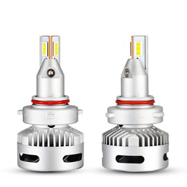 NOVSIGHT HB3/HB4 LED Headlight HB3/HB4 Universal Type HB3 LED High Beam 9005 HB3 LED Bulb, JCI Car Inspection Passable (Subject to local legislation), 90W (45W x 2) 12,000LM (6,000LM x 2) 6500K 360° Angle Adjustable, DC9-22V Car, Projector Specific Versi