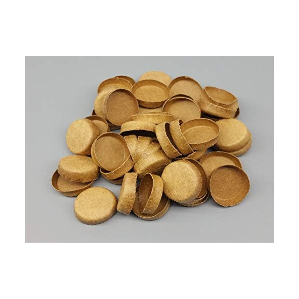 100 Fireworks Kraft Paper Plugs End Caps For 3/4" Tubes