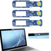 Webcam cover, 3 pieces, laptop camera cover, privacy shielding capacity