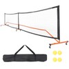 Happybuy 22FT Portable Pickleball Net Set, Regulation Size with Carrying