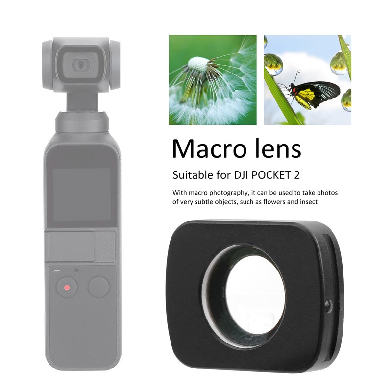 Portable Macro Lens Magnetic Installation Camera Accessories Fit for DJI