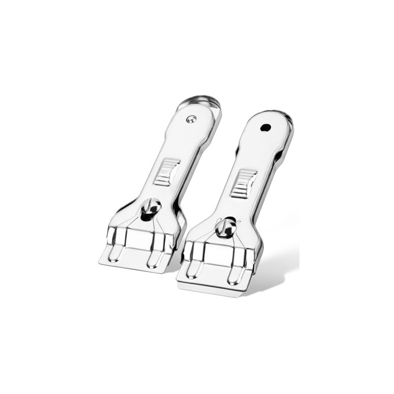 Bates- Metal Razor Blade Scraper Tool, 2 Pack, Carbon Steel