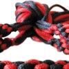 BLACK & RED DUO MUAY THAI KICKBOXING RING FIGHTERS TRADITIONAL