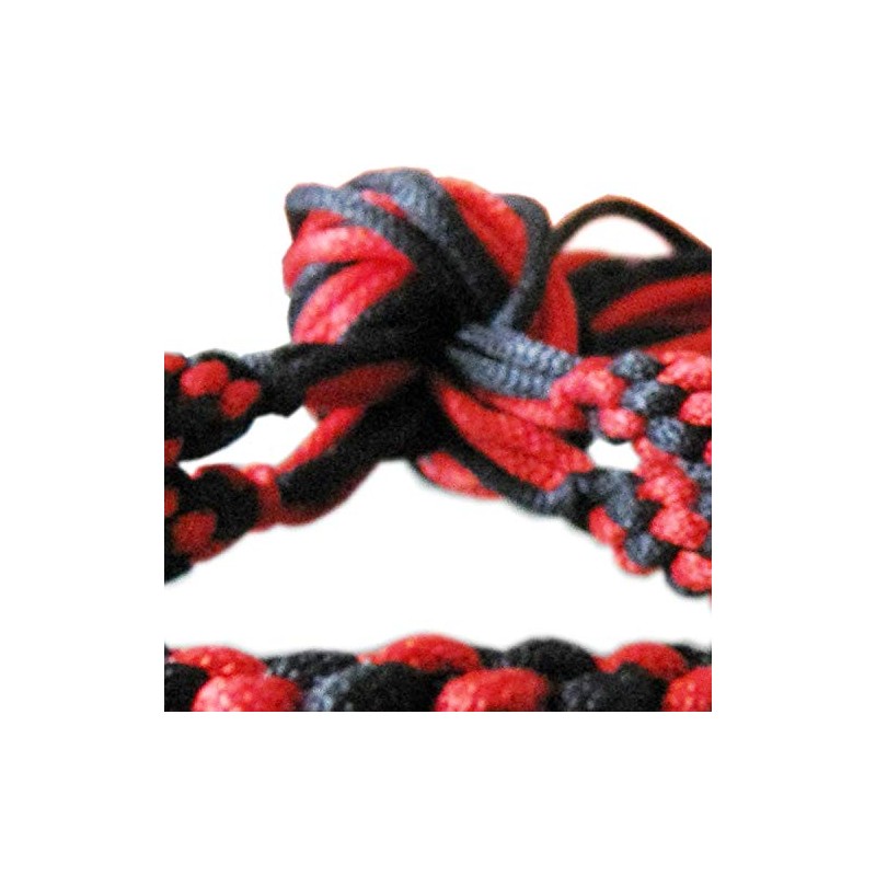 BLACK & RED DUO MUAY THAI KICKBOXING RING FIGHTERS TRADITIONAL