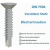 Metal Screws Self-Tapping Phillips Countersunk Flat Head Self Drilling Screws