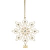 Lenox 897115 2025 Gemmed Snowflake Ornament