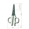 Chikamasa Chikamasa FB-221FW Paper Craft Craft Scissors Scissors