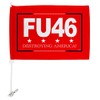 Trump Flag FU 46 Car Flag Vehicle Auto Window Decor