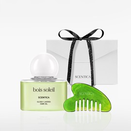 Centica 글로시 헤어 오일 60ml & 그린 빗괄사 (5종 택1) Glossy Hair Oil 60ml & Green Combs (Choose 1 of 5)