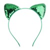 Wambere Pack of 2 Ears Headband, Cat Ears, Headband, Glittering