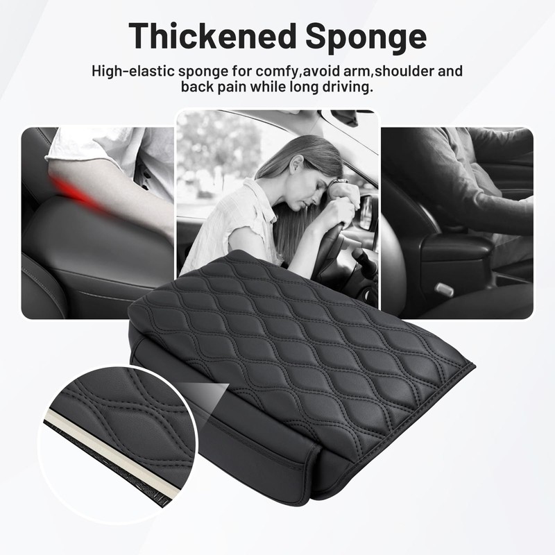Autorder Center Console Cover for 2021-2025 2026 Jeep Grand Cherokee