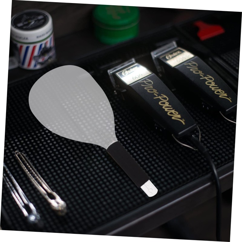 Baluue 4Pcs Hairdressing Shield Portable Mask for Hair Cutting Slip