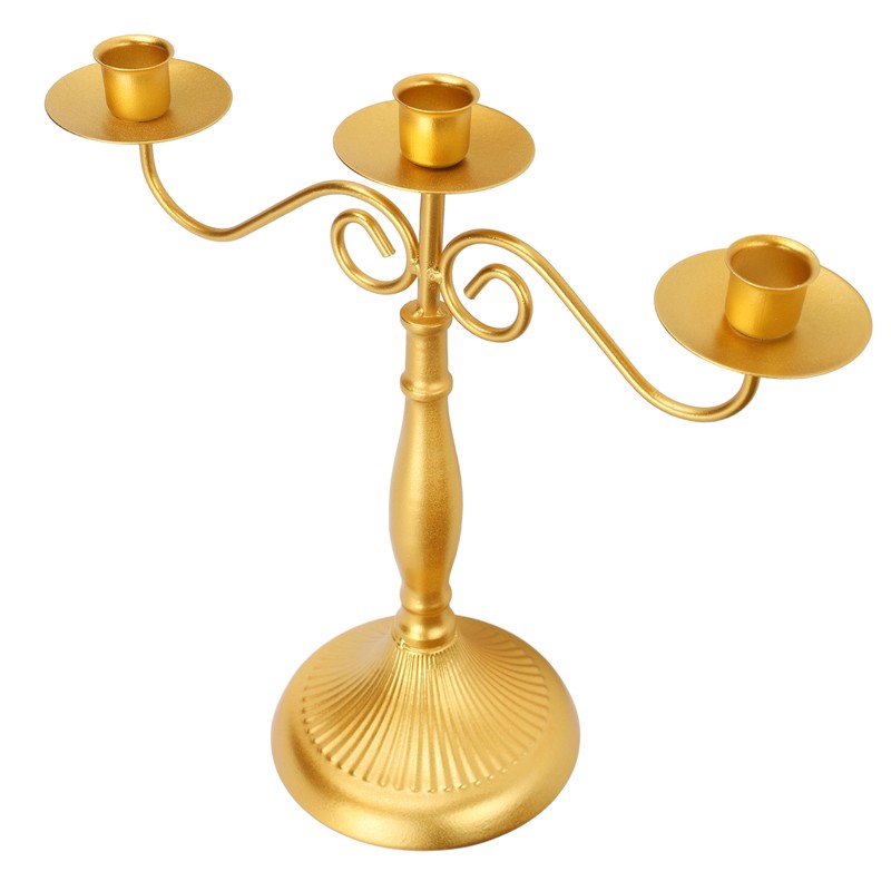 Candle Stand Durable Exquisite Meticulous Elegant Design Convenient Fixation Home