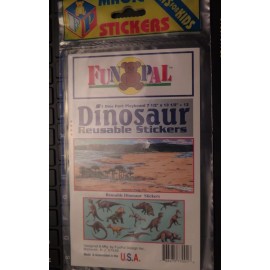 Funpal FUN PAL Magic Reusable Dinosaur Stickers with playboard! Great fun for kids!