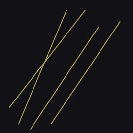 1/8 Inch Brass Round Rod, Favordrory 4PCS Brass Round Rods Lathe Bar Stock, 1/8 Inch in Diameter 14 Inches in Length