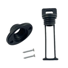 H2o Kayaks Quality Kayak/Boat Drain Plug long standard thread with base and screws